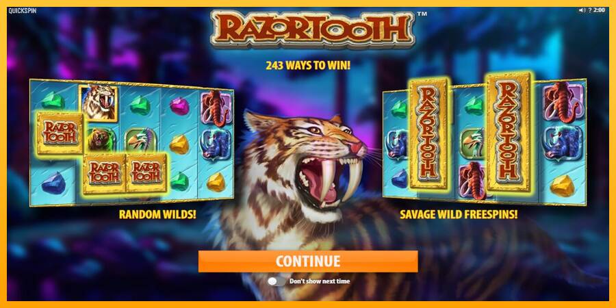 Razortooth máquina de juego por dinero, imagen 1