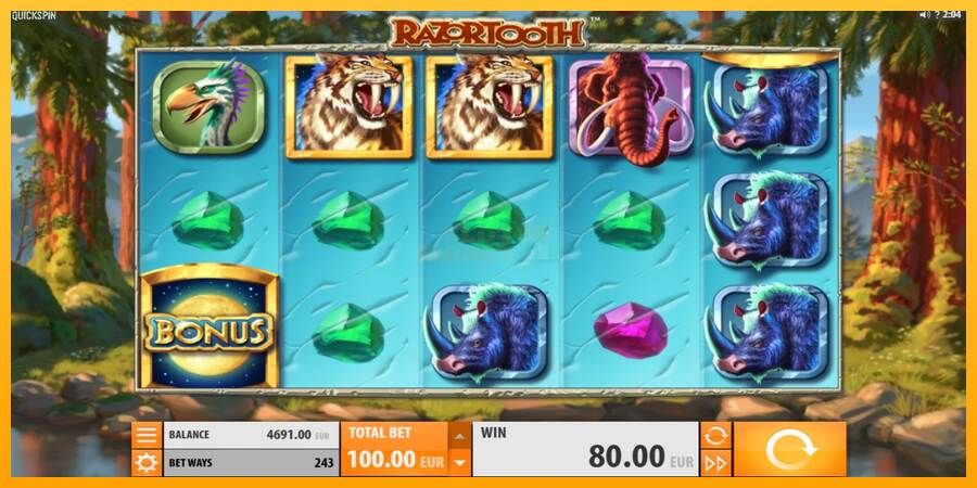 Razortooth máquina de juego por dinero, imagen 3