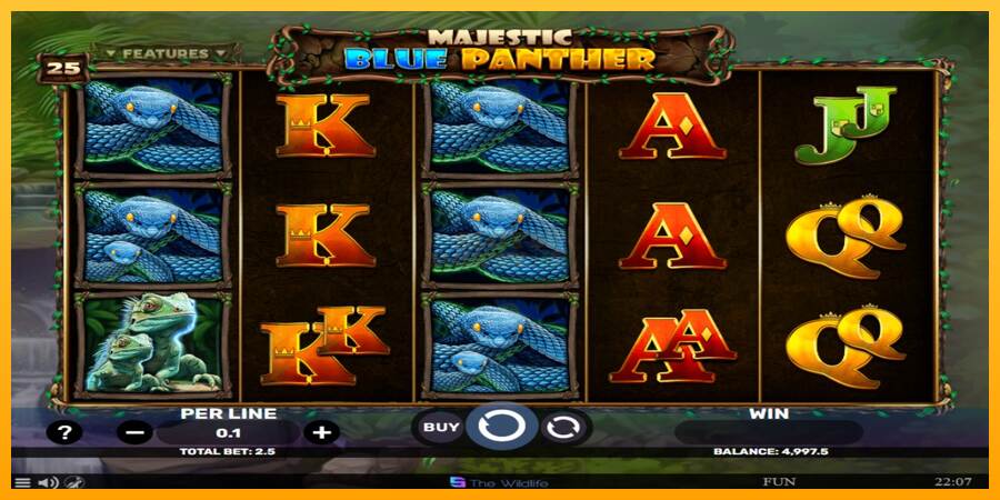 Majestic Blue Panther máquina de juego por dinero, imagen 2