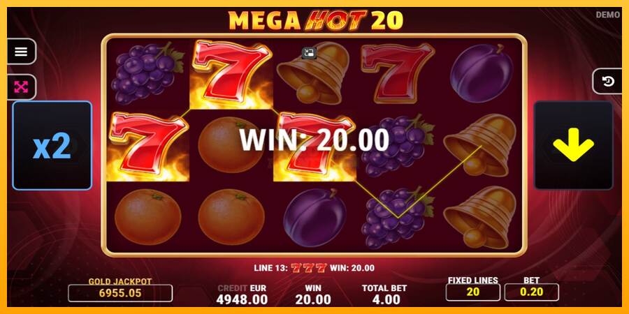 Mega Hot 20 máquina de juego por dinero, imagen 3