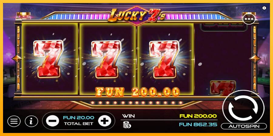 Lucky 7s máquina de juego por dinero, imagen 4