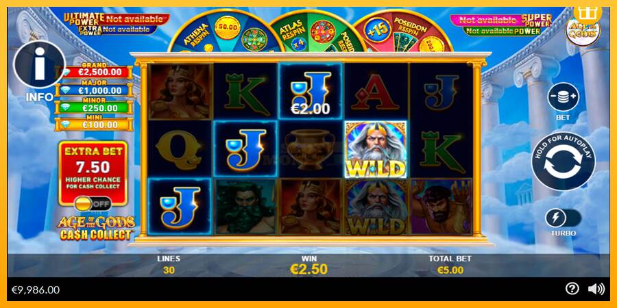 Age of the Gods Cash Collect máquina de juego por dinero, imagen 5