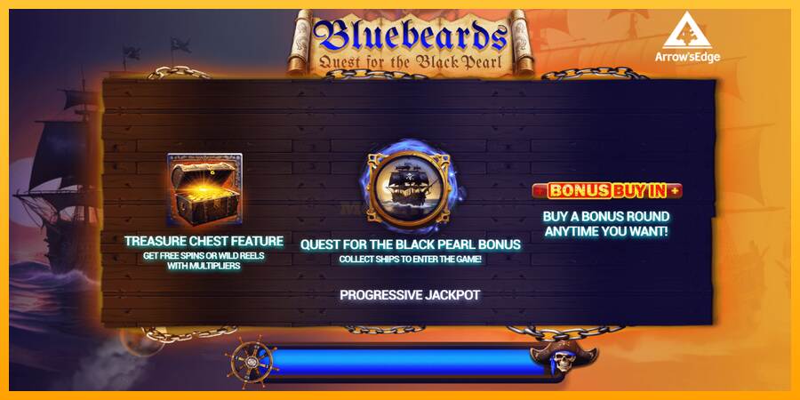 Bluebeard Quest for the Black Pearl máquina de juego por dinero, imagen 1