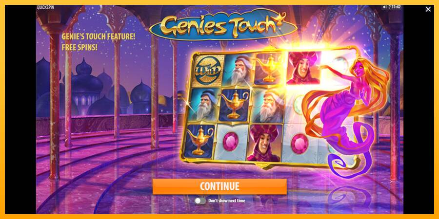 Genies Touch máquina de juego por dinero, imagen 1