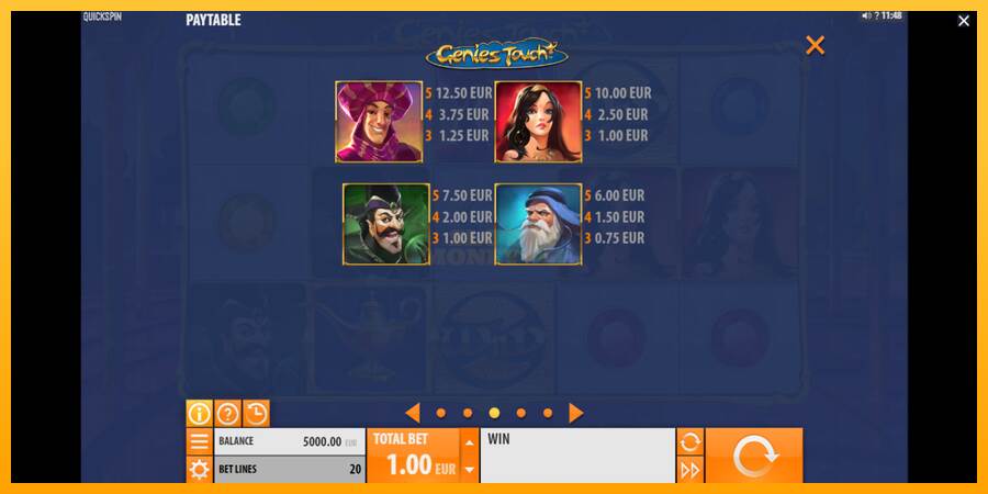 Genies Touch máquina de juego por dinero, imagen 4