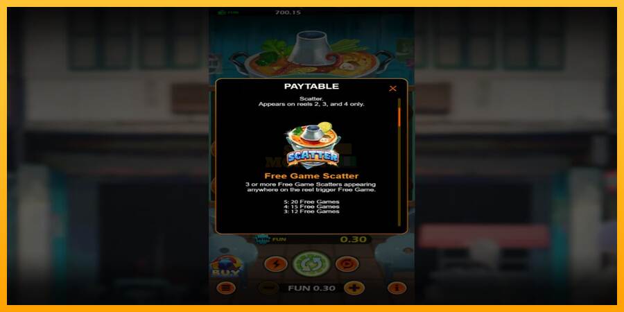 Thai Cuisine máquina de juego por dinero, imagen 5