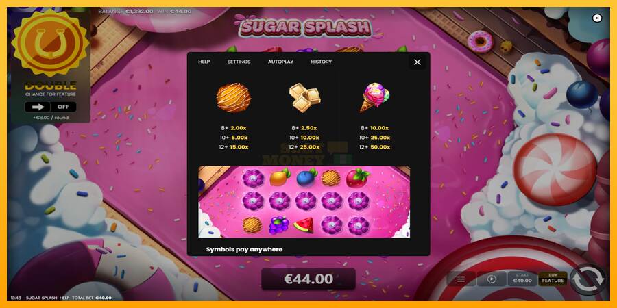 Sugar Splash máquina de juego por dinero, imagen 6