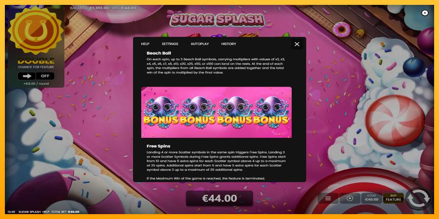 Sugar Splash máquina de juego por dinero, imagen 7