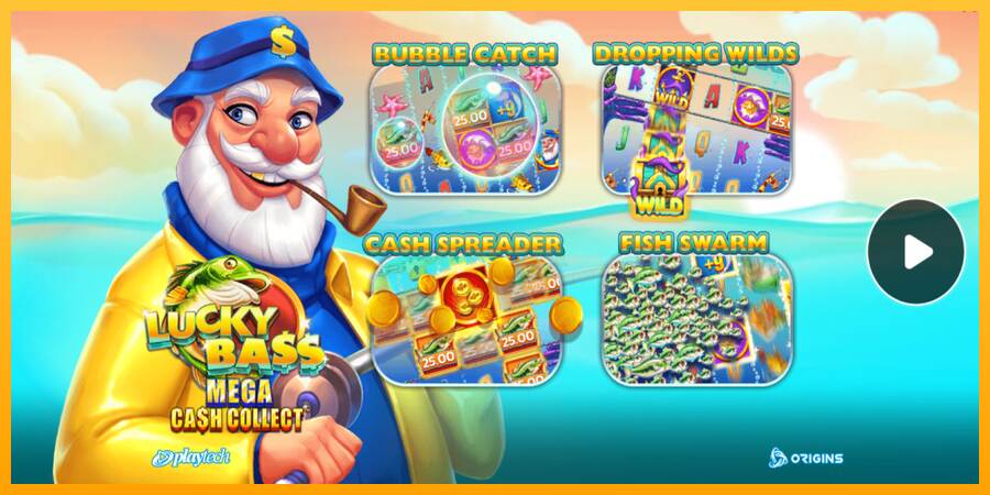 Lucky Bass Mega Cash Collect máquina de juego por dinero, imagen 1