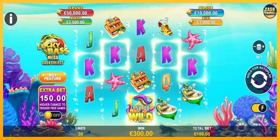 Lucky Bass Mega Cash Collect máquina de juego por dinero, imagen 3