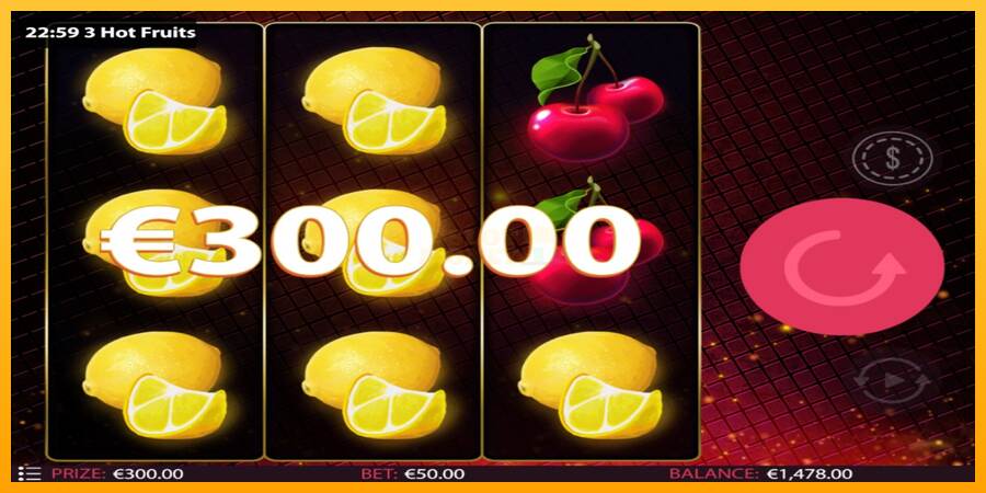 3 Hot Fruits máquina de juego por dinero, imagen 3