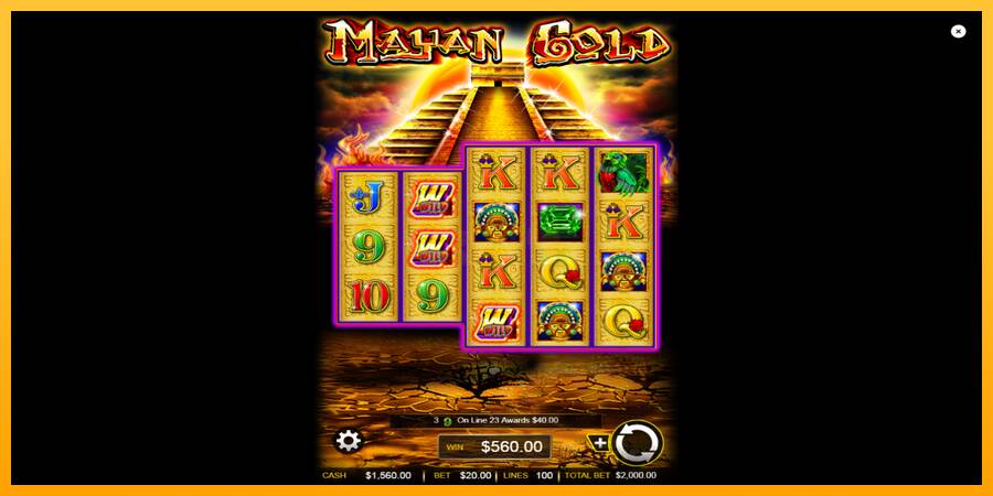 Mayan Gold máquina de juego por dinero, imagen 3