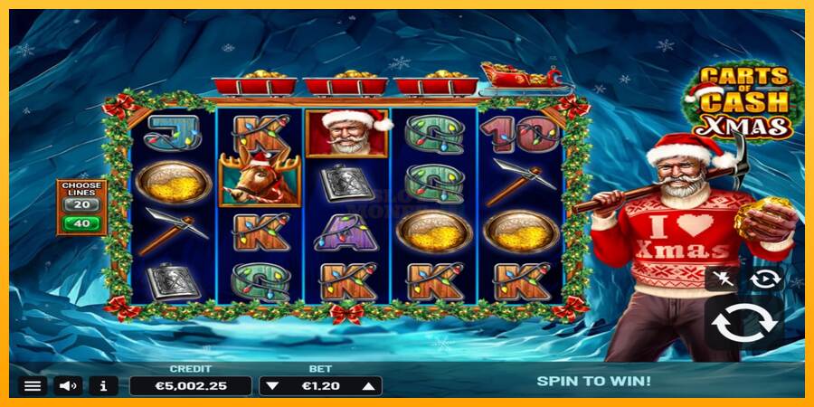 Carts of Cash Xmas máquina de juego por dinero, imagen 2