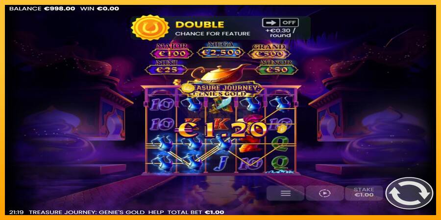 Treasure Journey: Genies Gold máquina de juego por dinero, imagen 3