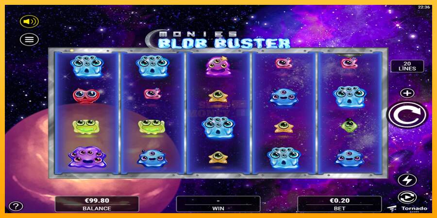 Monies Blob Buster máquina de juego por dinero, imagen 2