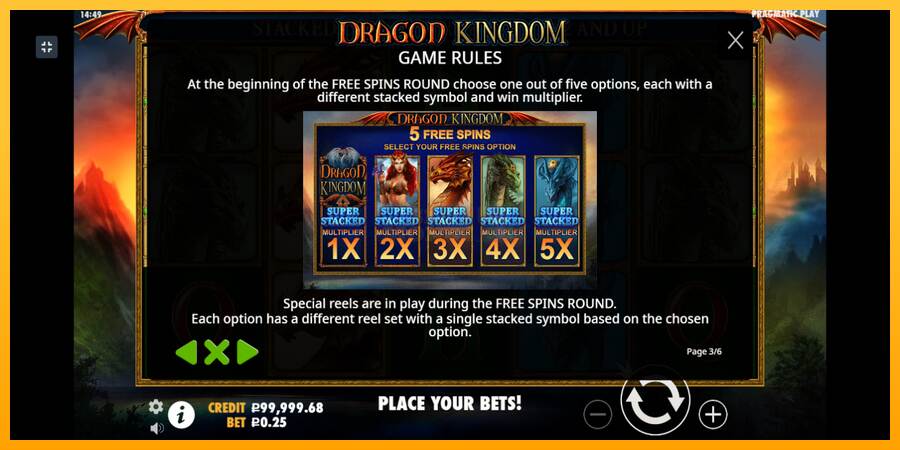 Dragon Kingdom máquina de juego por dinero, imagen 6