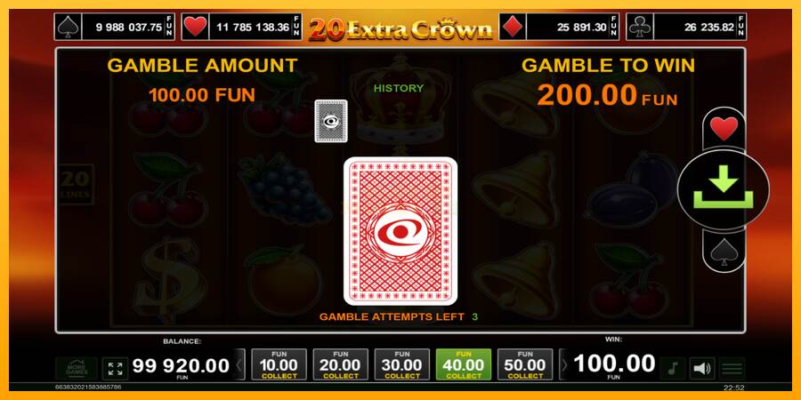 20 Extra Crown máquina de juego por dinero, imagen 3