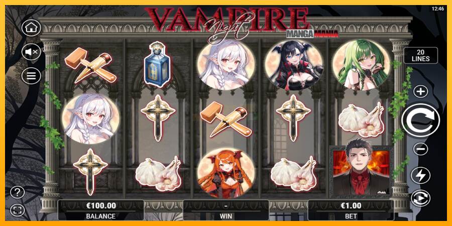 Vampire Night máquina de juego por dinero, imagen 2