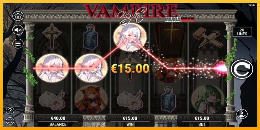 Vampire Night máquina de juego por dinero, imagen 3