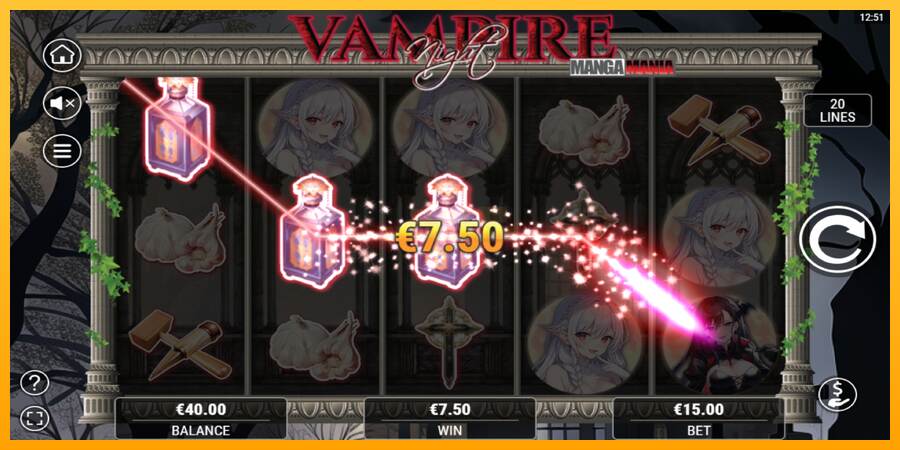 Vampire Night máquina de juego por dinero, imagen 4