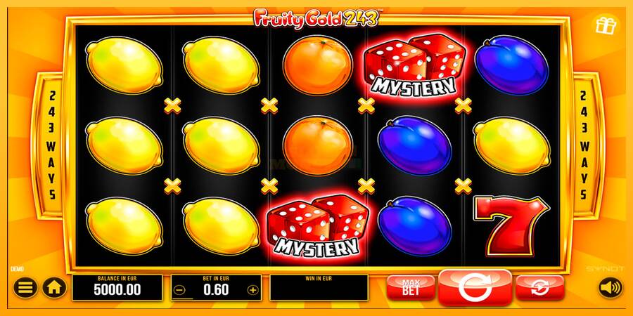 Fruity Gold 243 máquina de juego por dinero, imagen 1