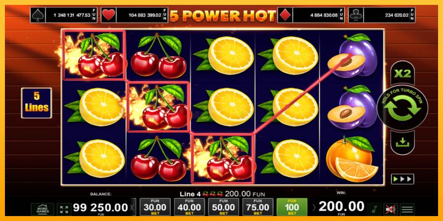 5 Power Hot máquina de juego por dinero, imagen 2