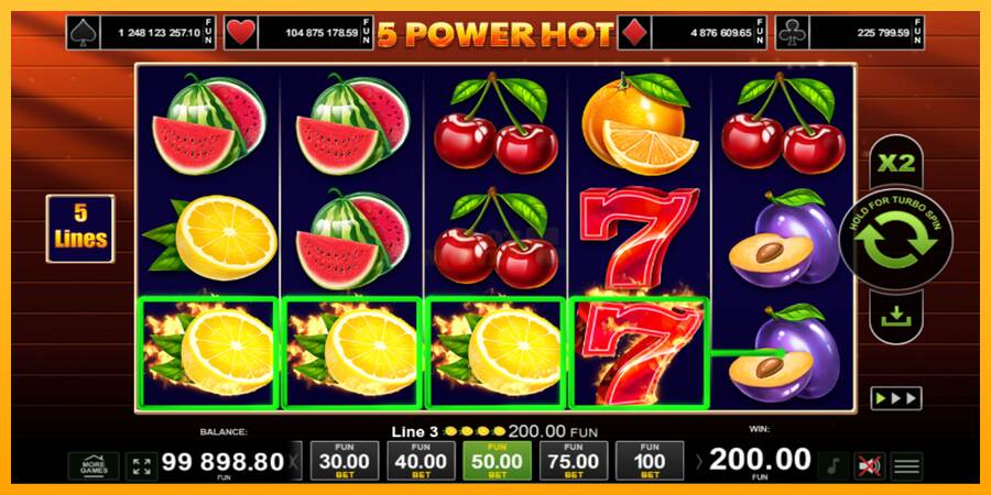 5 Power Hot máquina de juego por dinero, imagen 3