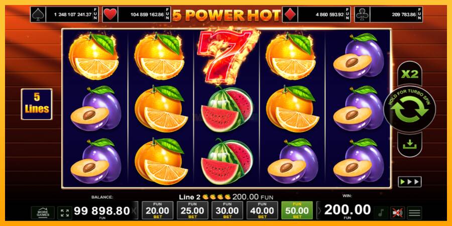 5 Power Hot máquina de juego por dinero, imagen 5