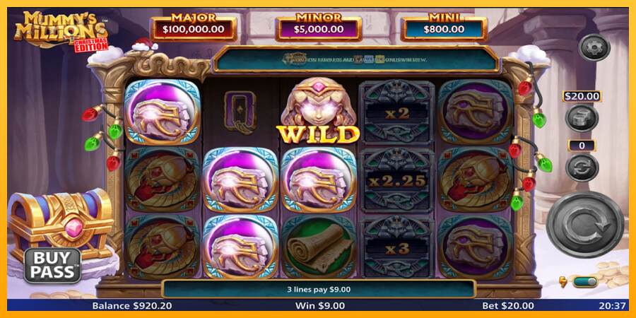 Mummys Millions máquina de juego por dinero, imagen 2