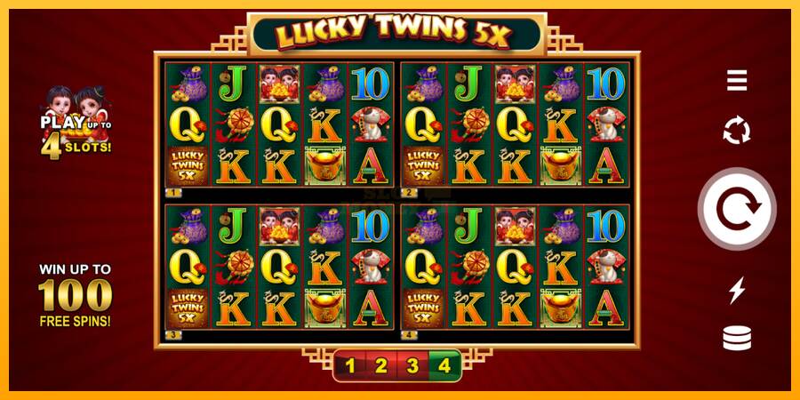 Lucky Twins 5X 4Tune Reels máquina de juego por dinero, imagen 2