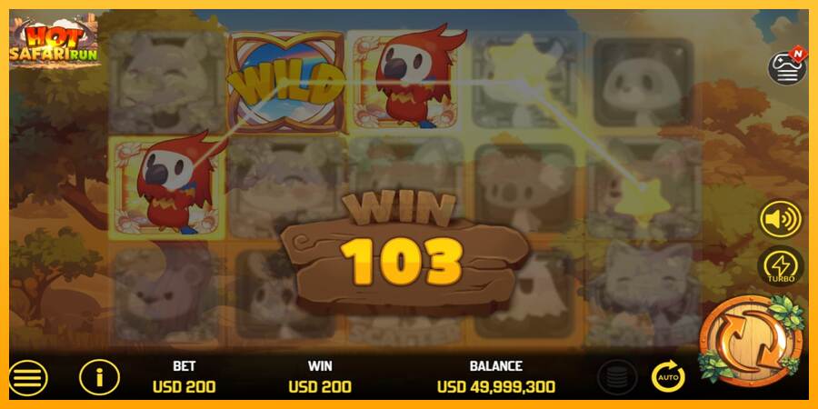 Hot Safari Run máquina de juego por dinero, imagen 3