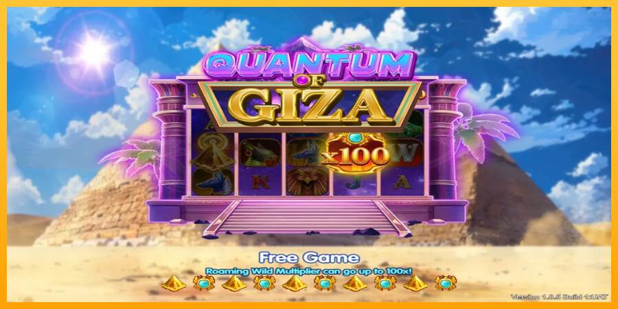 Quantum of Giza máquina de juego por dinero, imagen 1