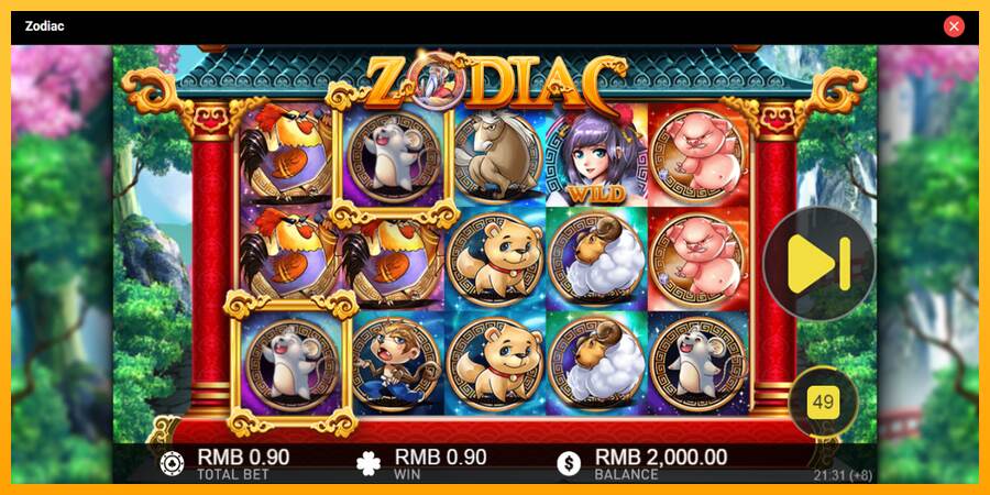 Zodiac máquina de juego por dinero, imagen 3