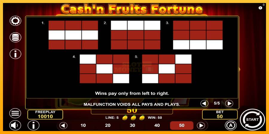 Cashn Fruits Fortune máquina de juego por dinero, imagen 7