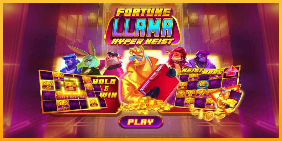 Fortune Llama Hyper Heist máquina de juego por dinero, imagen 1