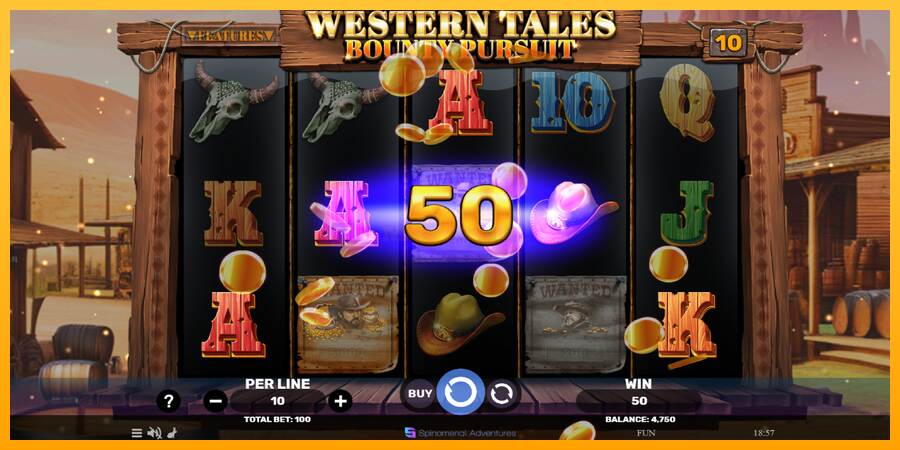 Western Tales - Bounty Pursuit máquina de juego por dinero, imagen 3