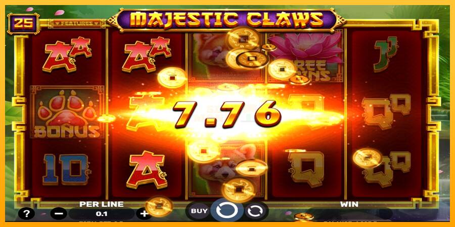 Majestic Claws máquina de juego por dinero, imagen 3