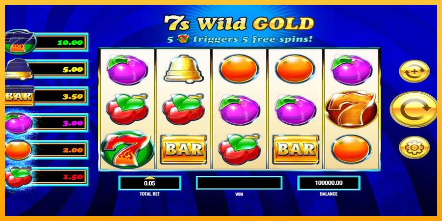 7s Wild Gold máquina de juego por dinero, imagen 1