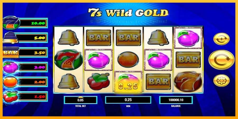 7s Wild Gold máquina de juego por dinero, imagen 2