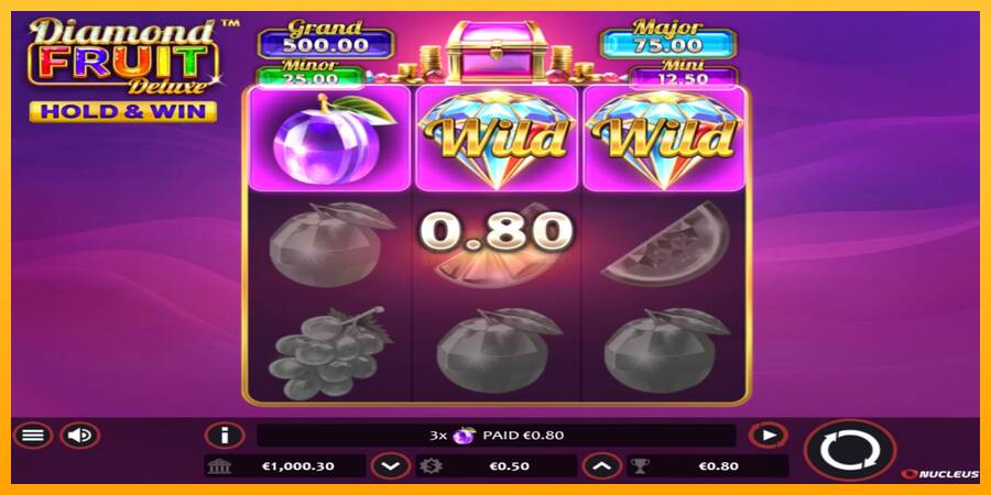 Diamond Fruit Deluxe máquina de juego por dinero, imagen 2