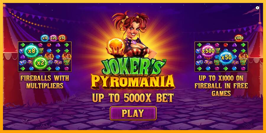 Jokers Pyromania máquina de juego por dinero, imagen 1