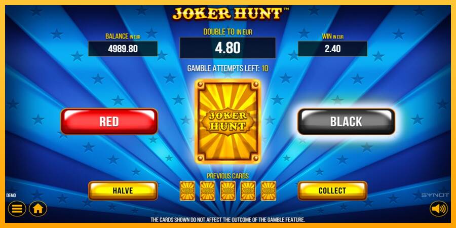 Joker Hunt máquina de juego por dinero, imagen 4