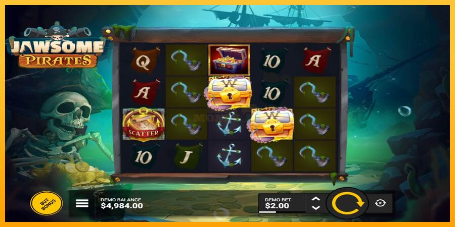 Jawsome Pirates máquina de juego por dinero, imagen 3