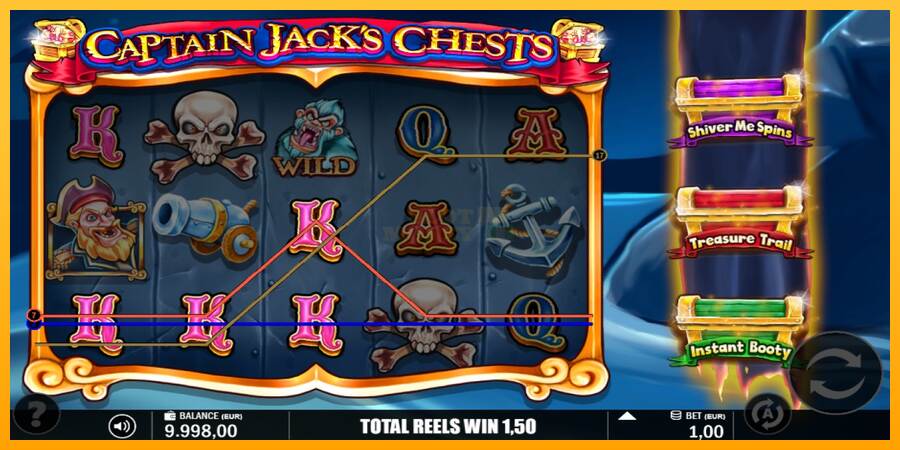 Captain Jacks Chests máquina de juego por dinero, imagen 2