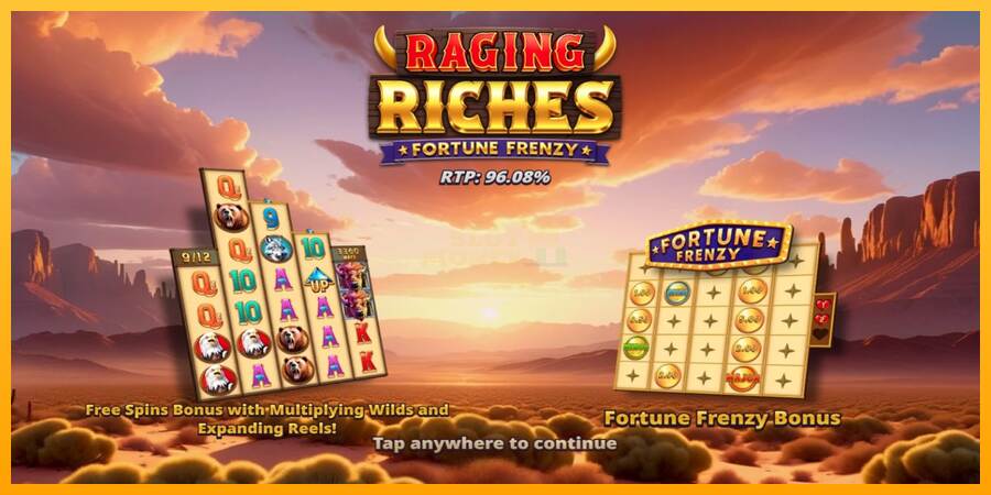 Raging Riches máquina de juego por dinero, imagen 1