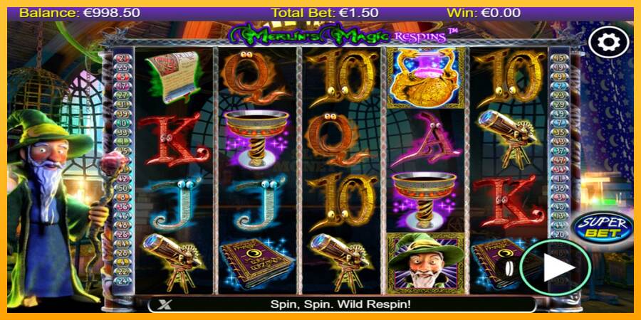 Merlin’s Magic Respins máquina de juego por dinero, imagen 2