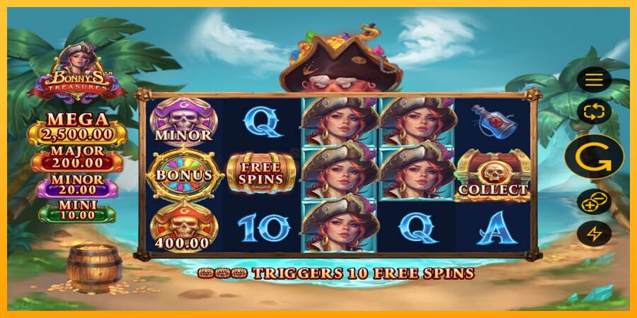 Bonnys Treasures máquina de juego por dinero, imagen 1