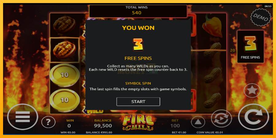 Fire Chili máquina de juego por dinero, imagen 1