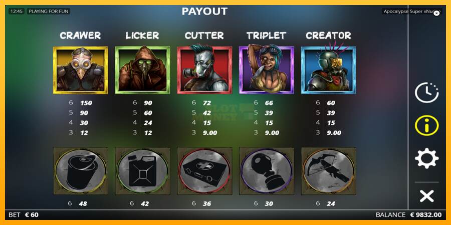 Apocalypse máquina de juego por dinero, imagen 5