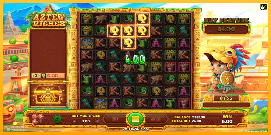 Aztec Riches máquina de juego por dinero, imagen 3